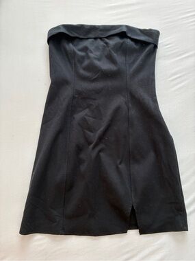 Target Strapless Black Mini Dress